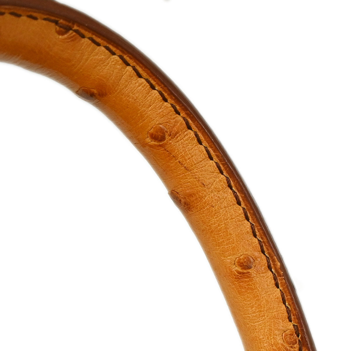 Hermes * Chestnut Ostrich Birkin 35 Handbag
