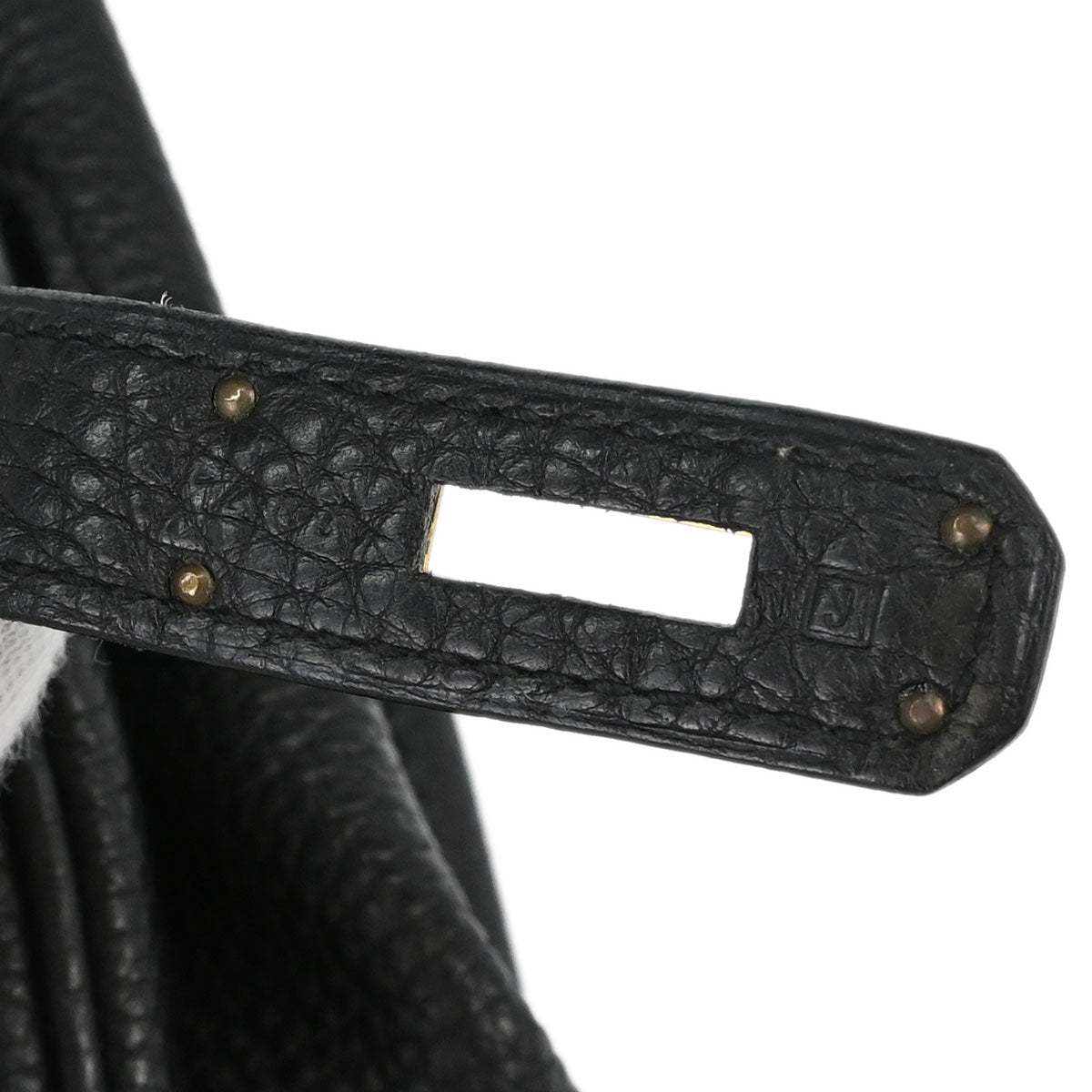 Hermes Black Togo Birkin 35 Handbag