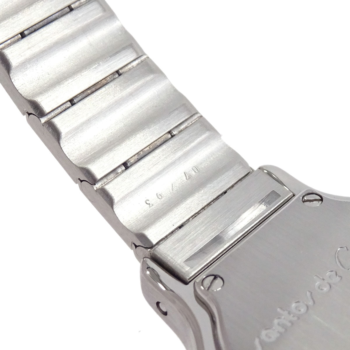 Cartier Santos Octagon SM 24mm Ref.187903 Quartz Watch 18KYG SS