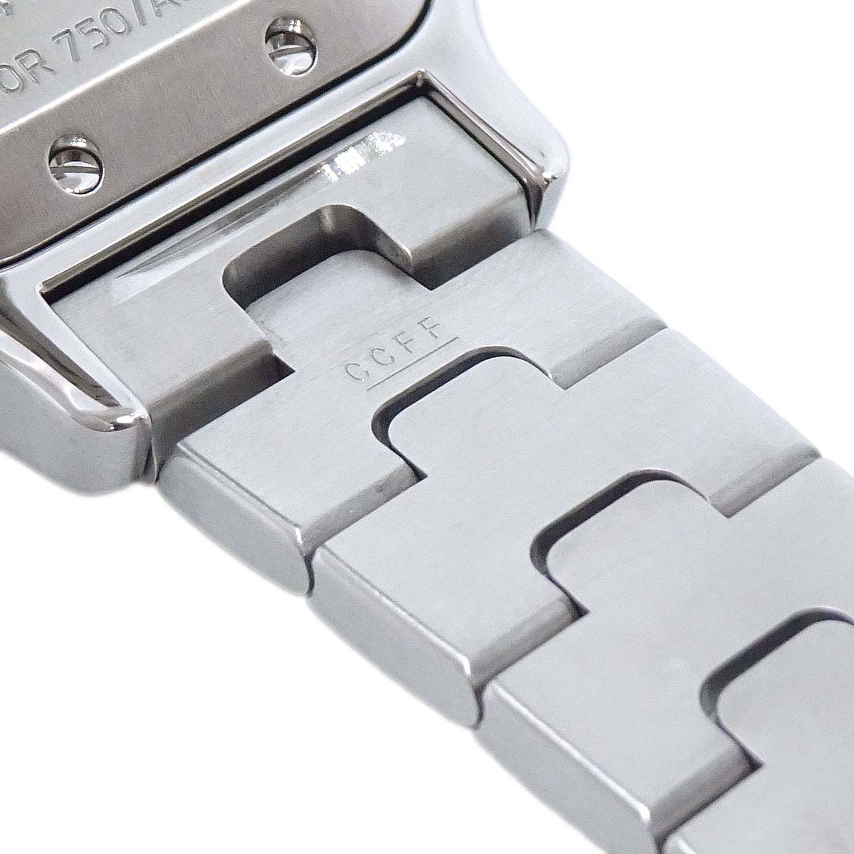 Cartier Santos Galbee SM Ref.2423 Self-winding Watch 18KYG SS