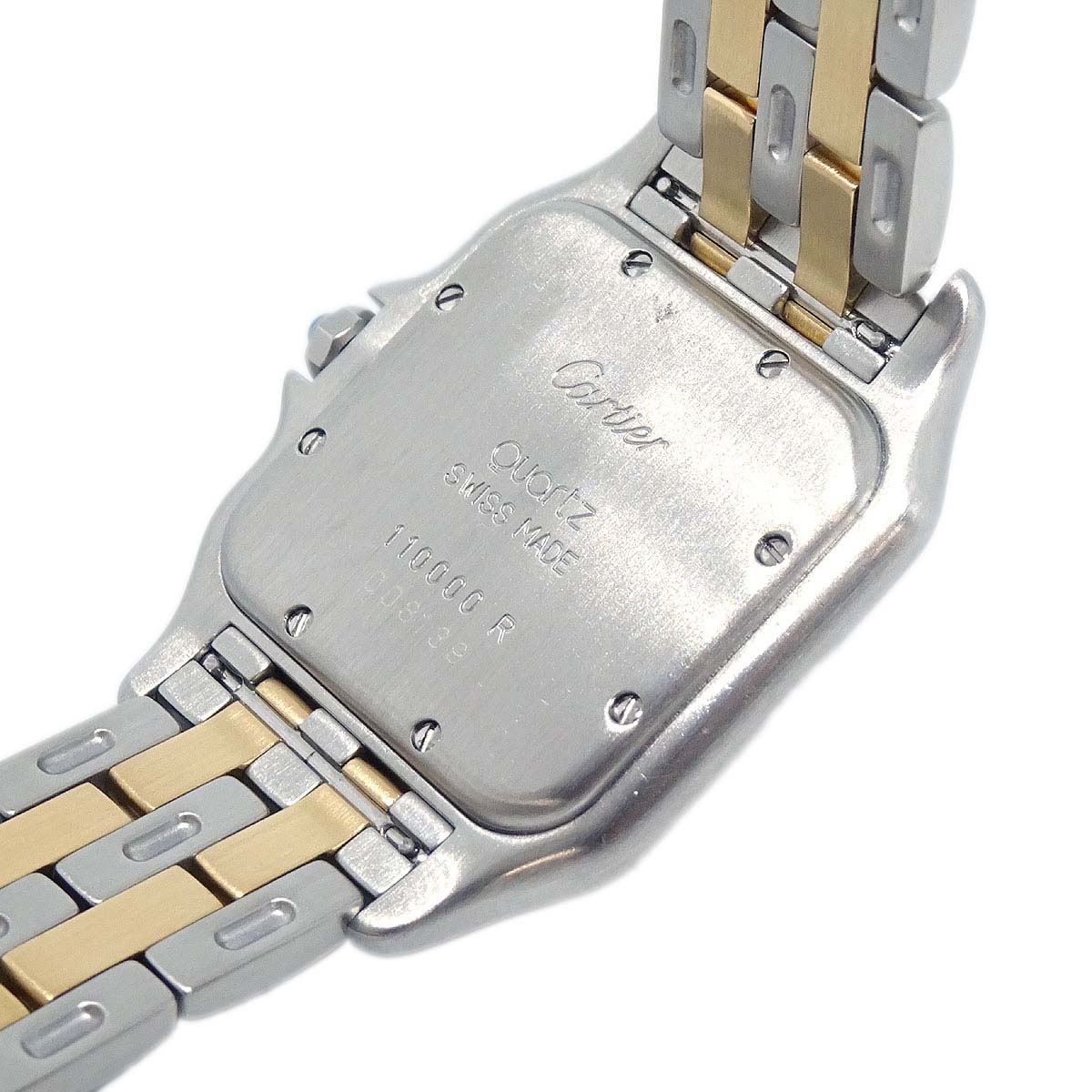Cartier Panthere MM 2-Row Ref.110000R Quartz Watch 18KYG SS
