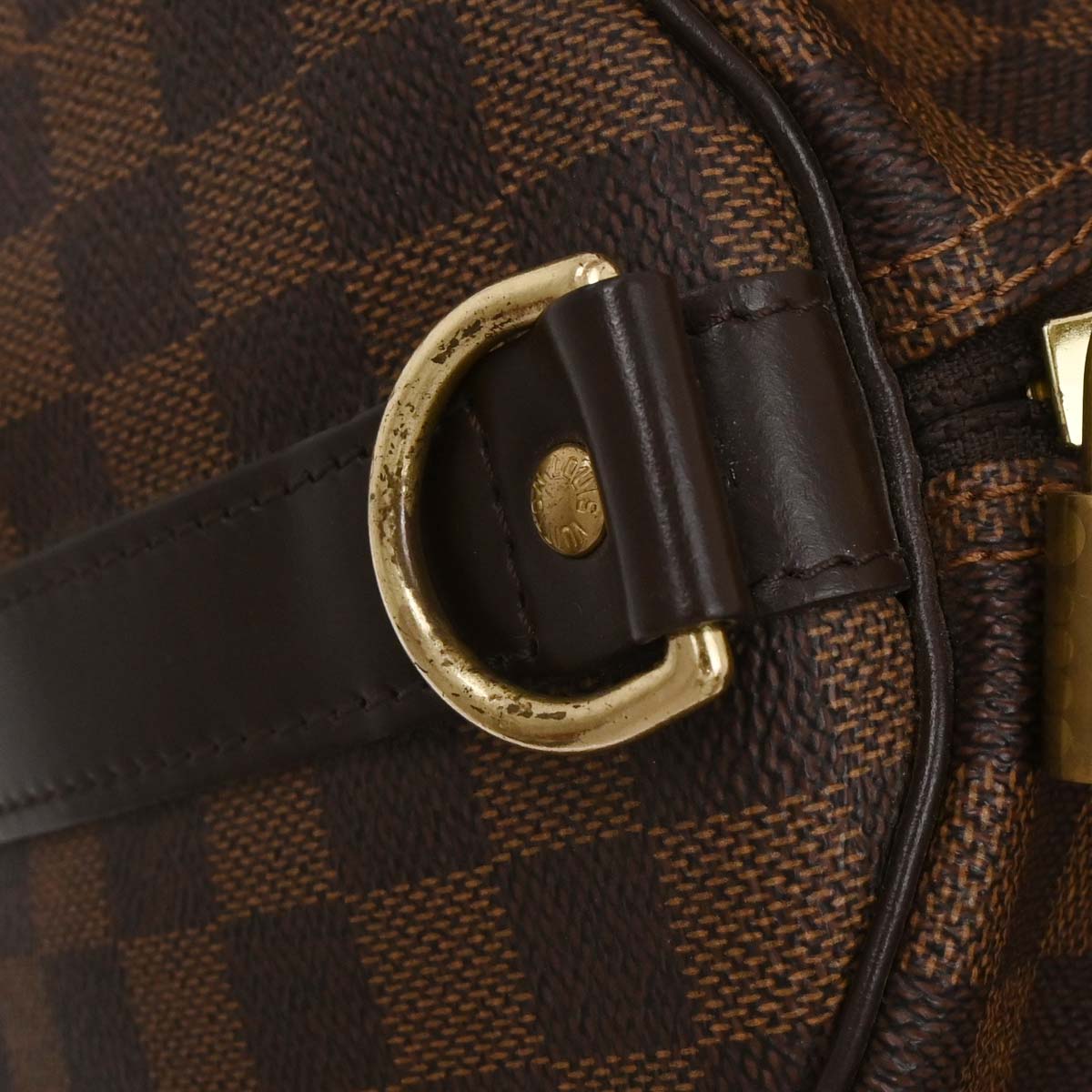 Louis Vuitton Damier Keepall Bandouliere 45 Duffle Bag N41428