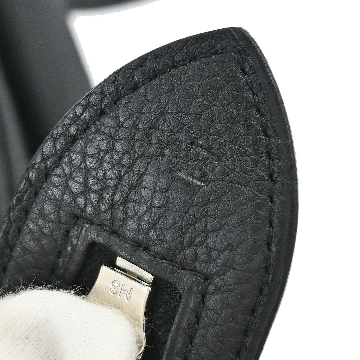 Hermes Black Togo Atlus 35 Handbag