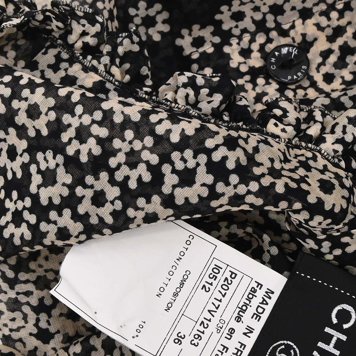 Chanel 2003 Sleeveless Top Black #36