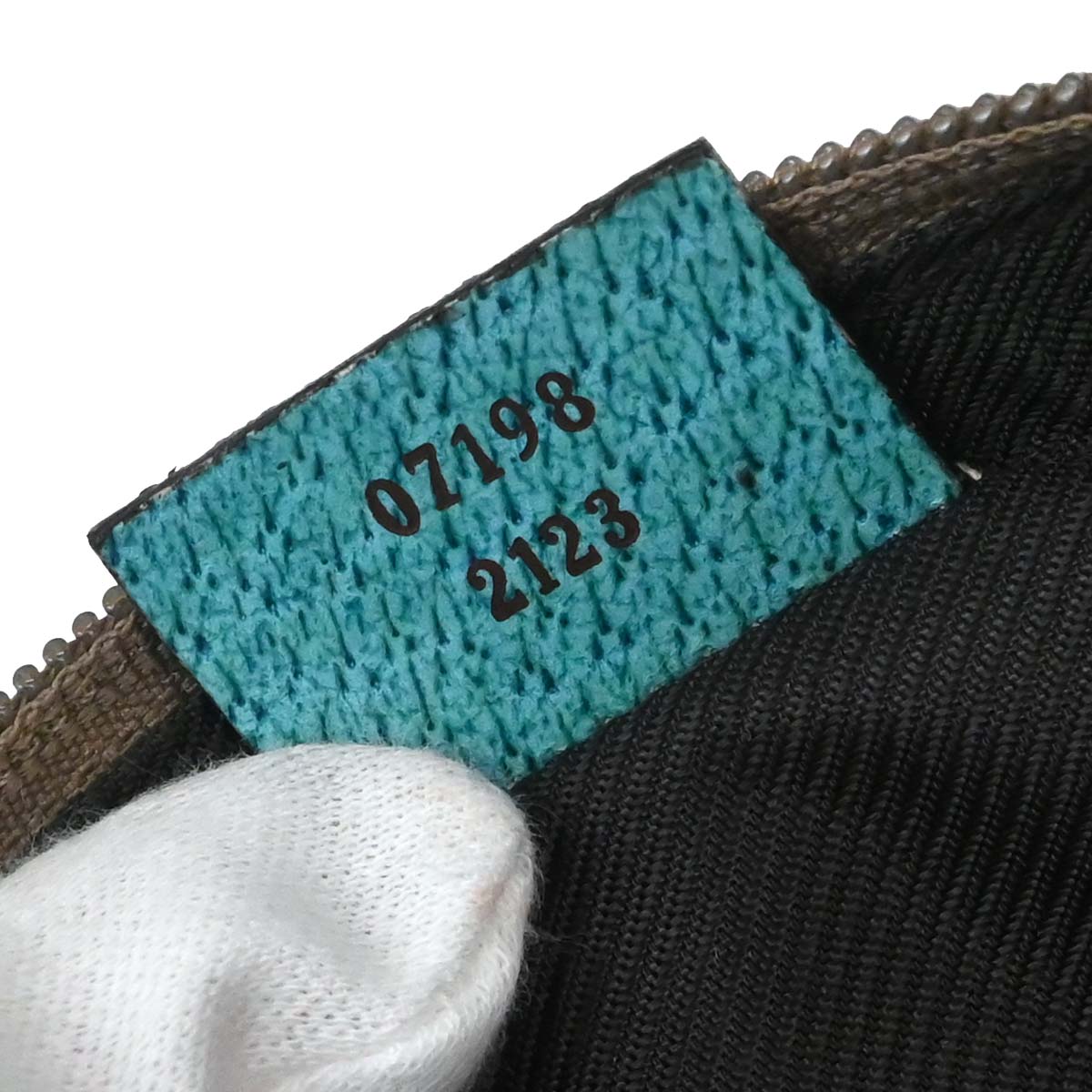 Gucci Beige Blue GG Handbag