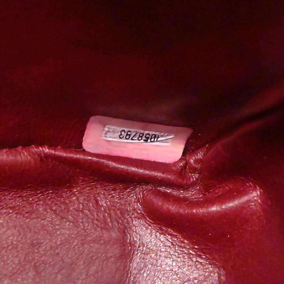 Chanel Black Lambskin Straight Flap Shoulder Bag