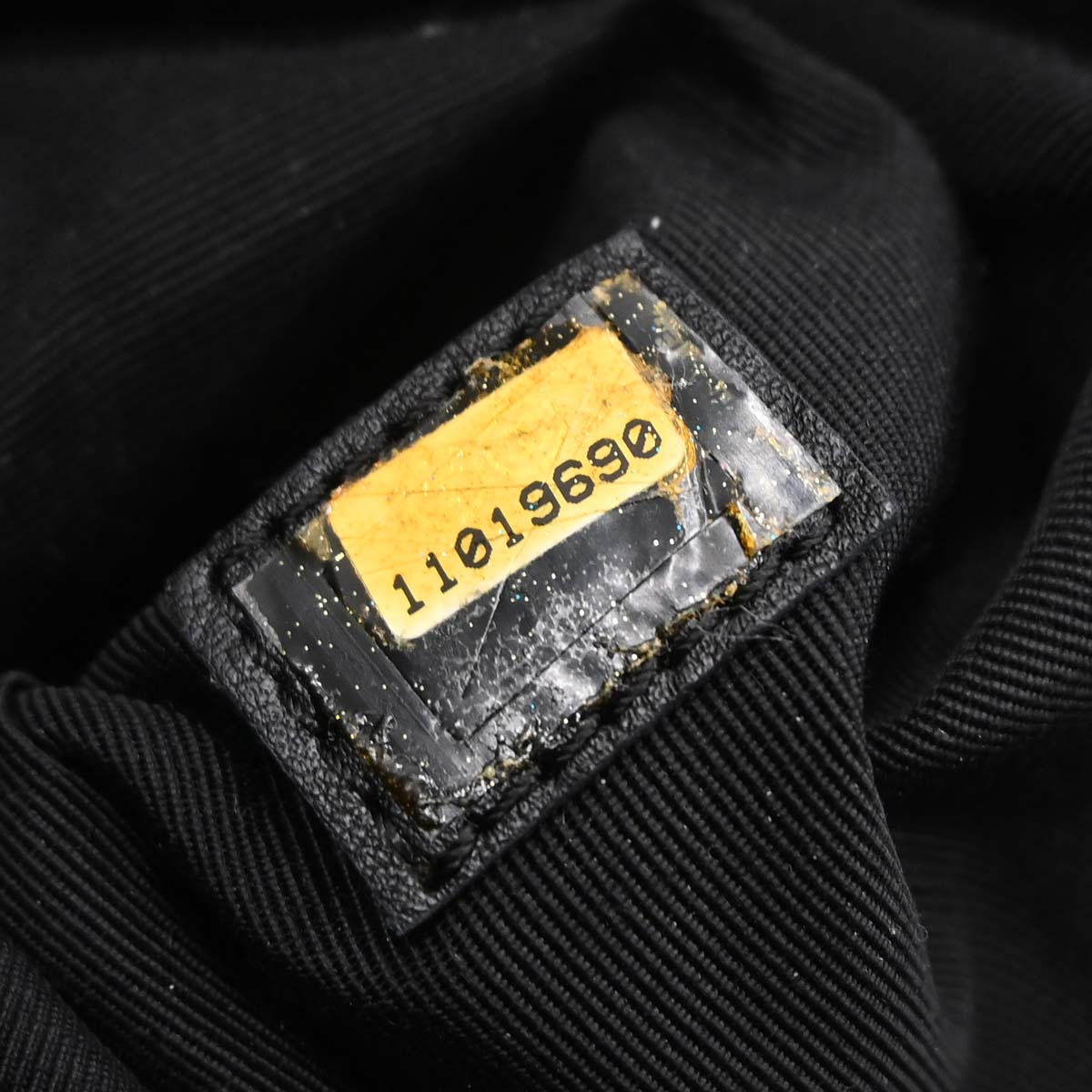 Chanel Brown Lambskin Chevron Tote Handbag