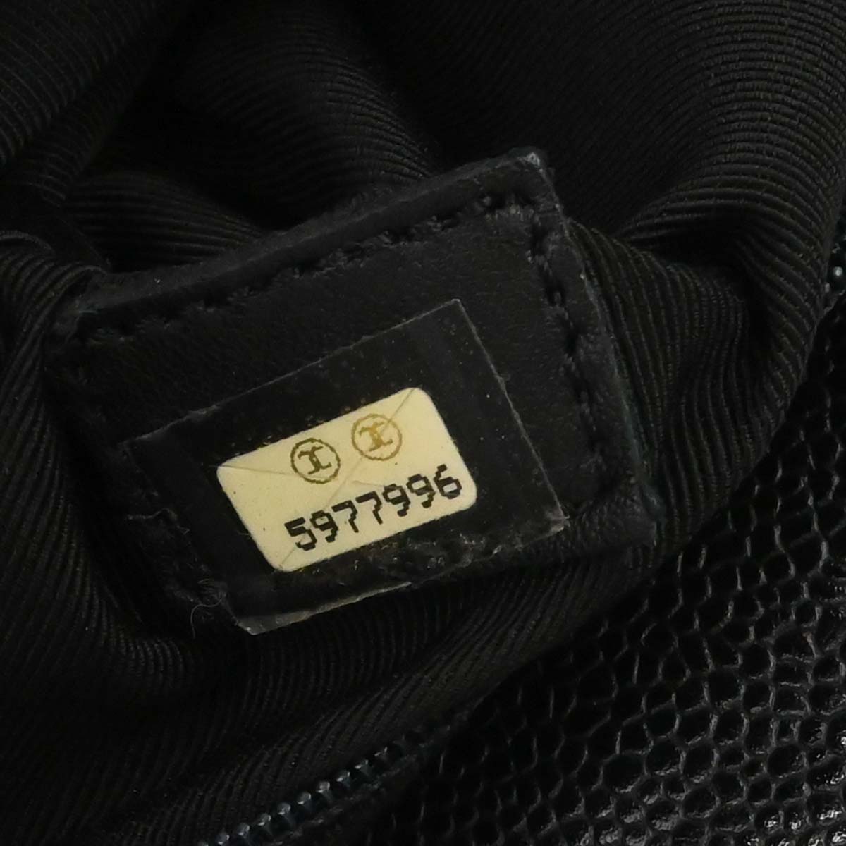 Chanel Black Caviar Skin Backpack