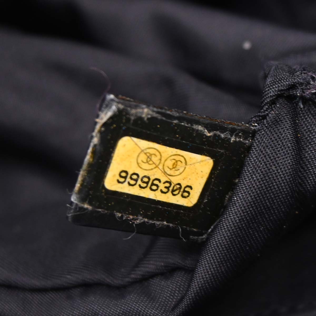 Chanel Brown Jacquard Nylon Travel Line Tote Handbag