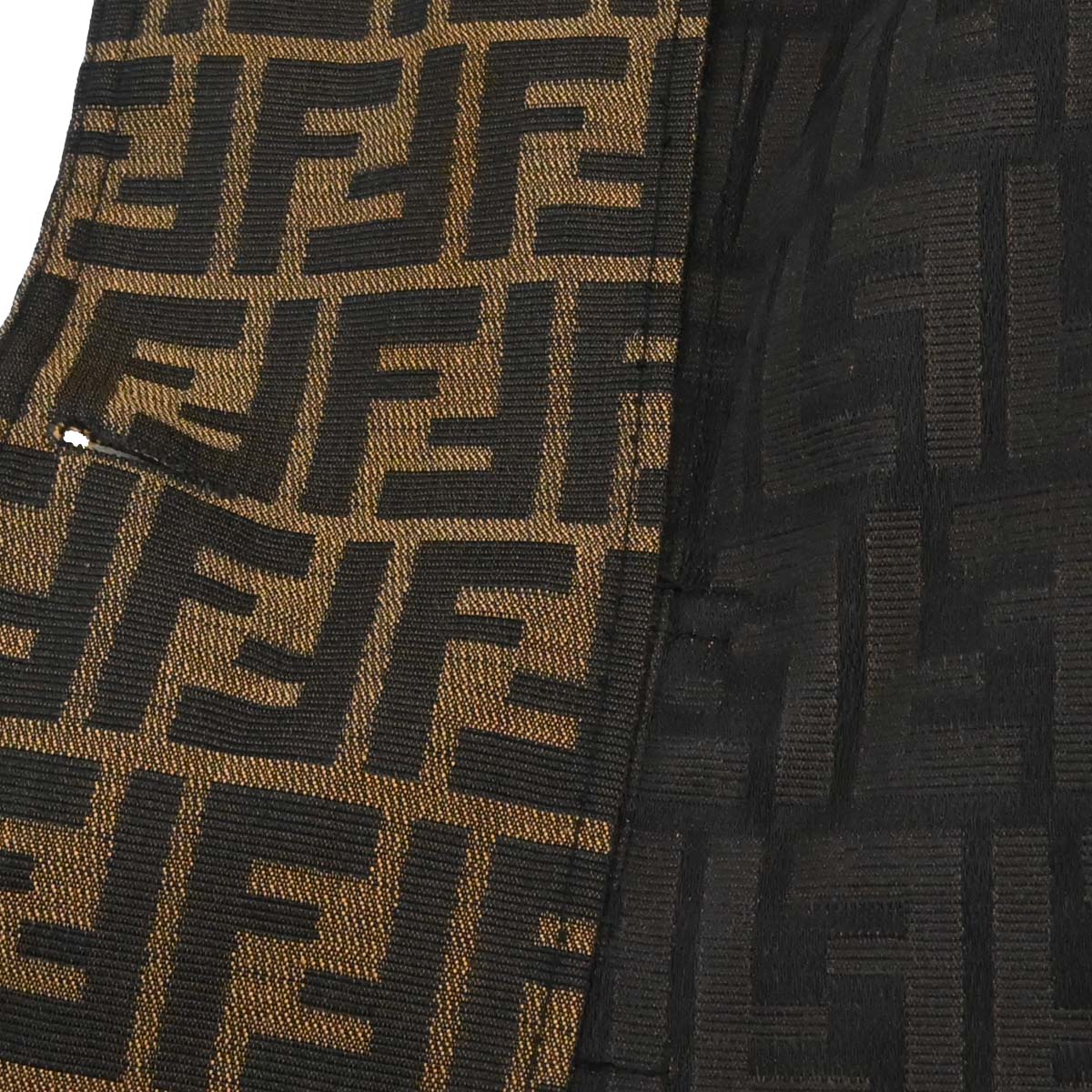 Fendi Single Breasted Sleeveless Jacket Zucca Brown #44