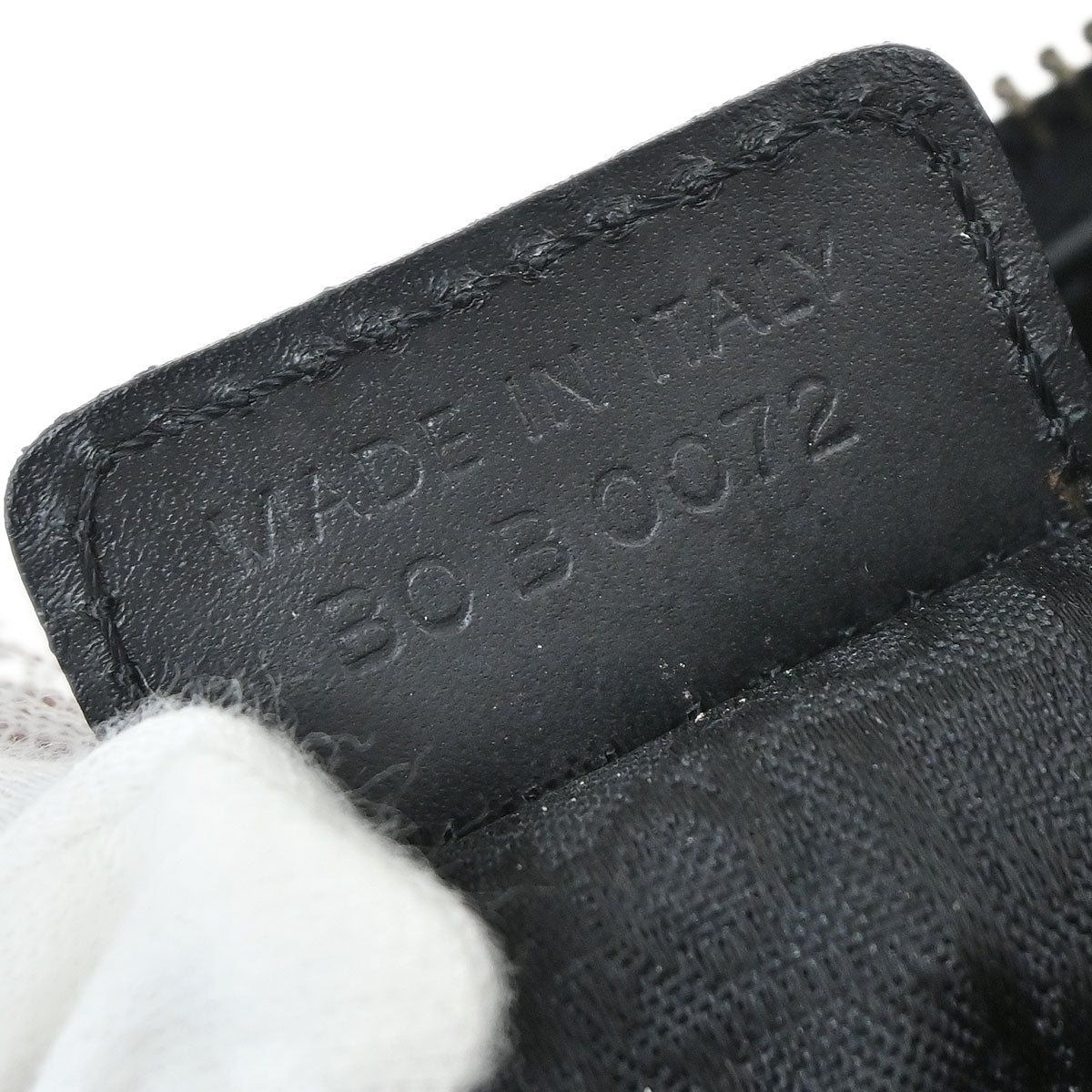 Christian Dior Black Leather Street Chic Handbag