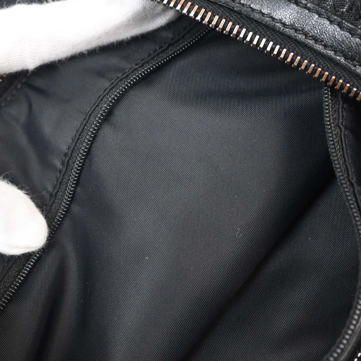 Christian Dior Black Trotter Shoulder Bag