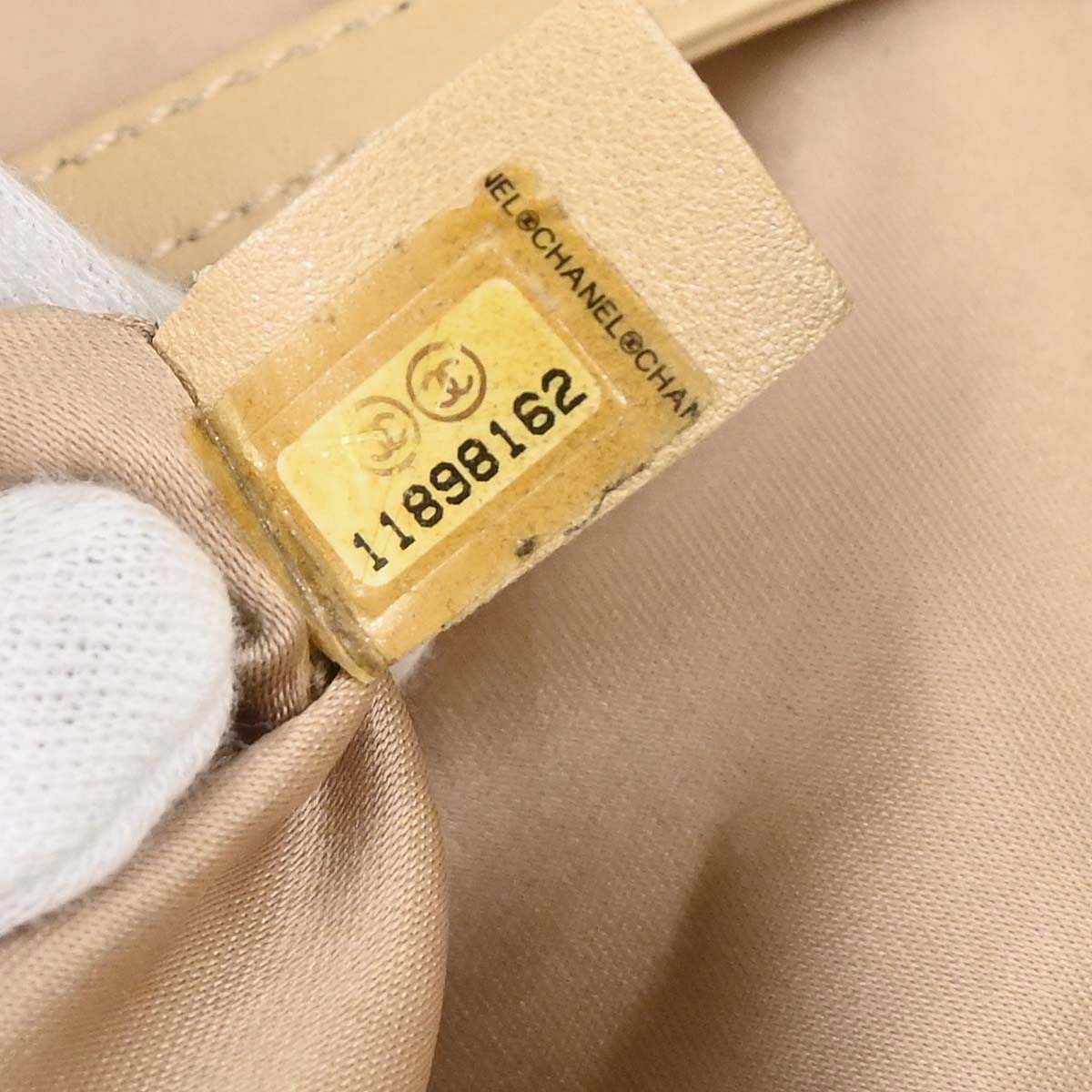 Chanel 2006-2008 Gold Lambskin Hollywood Hobo Handbag