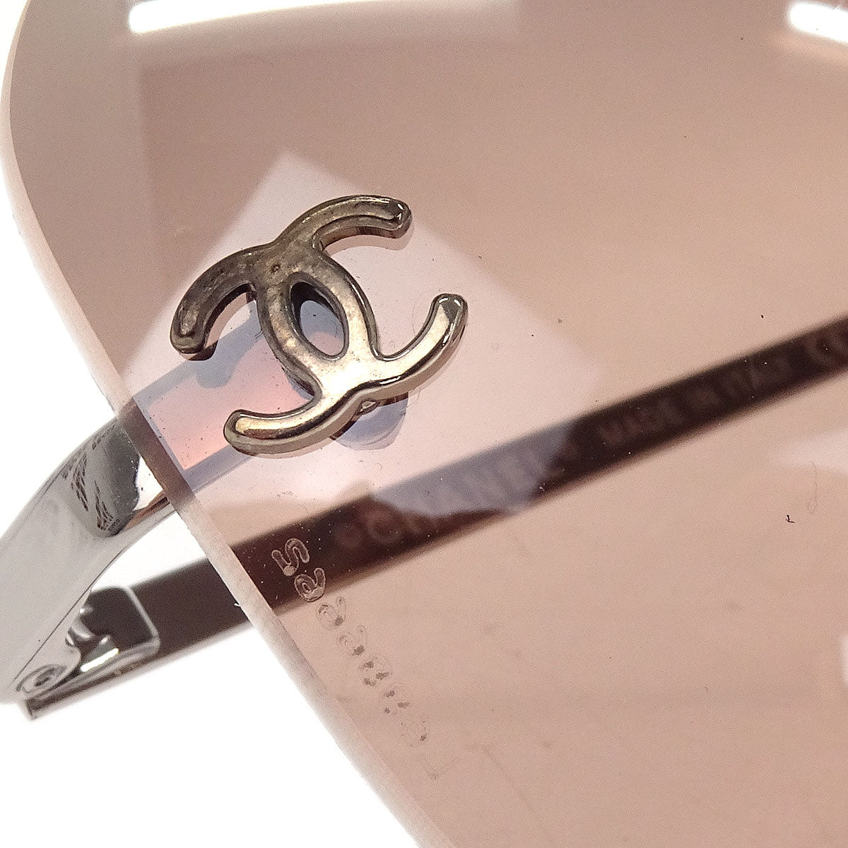 Chanel Sunglasses Eyewear Brown 62□17 120 Small Good