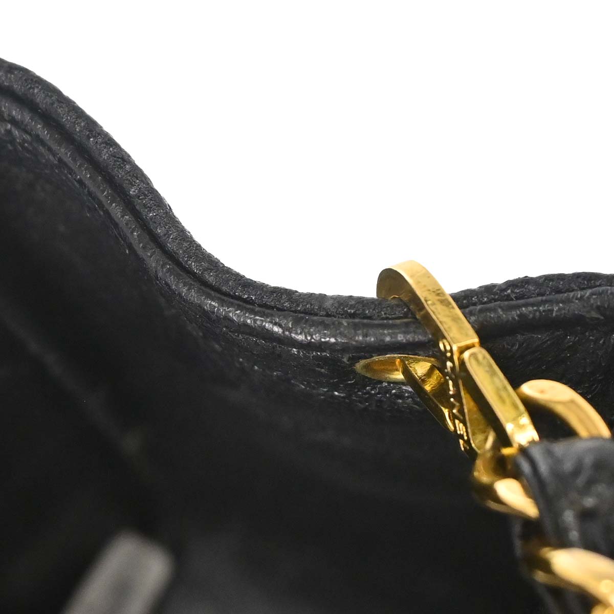 Chanel Black Caviar Skin Medium Diana Shoulder Bag