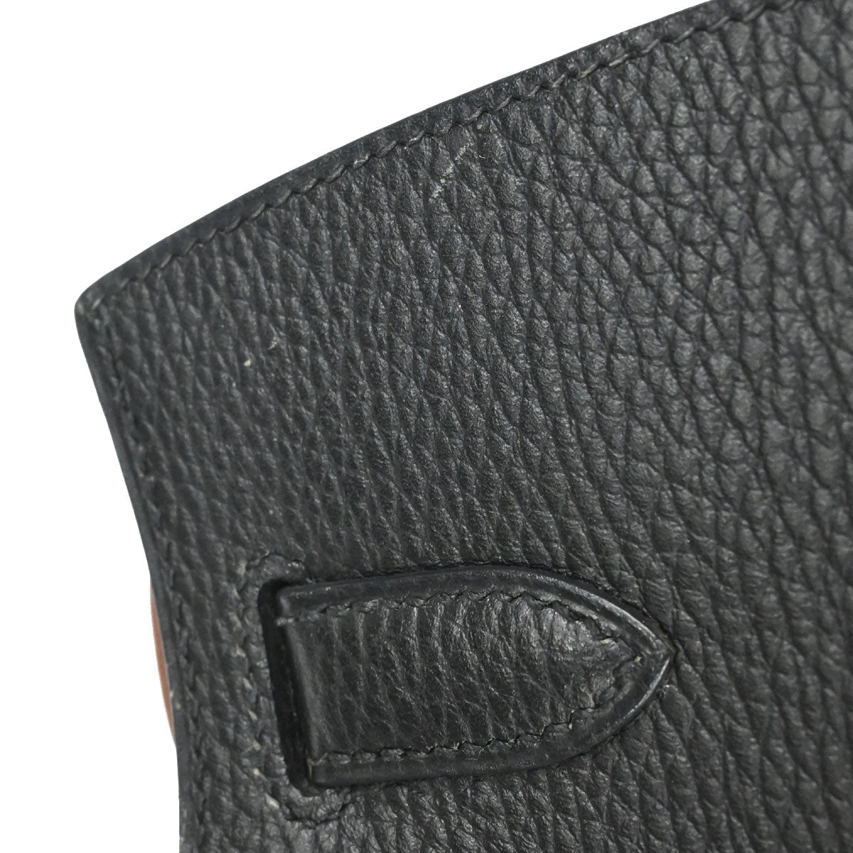 Hermes Black Natural Ardennes Kelly Sport MM Shoulder Bag