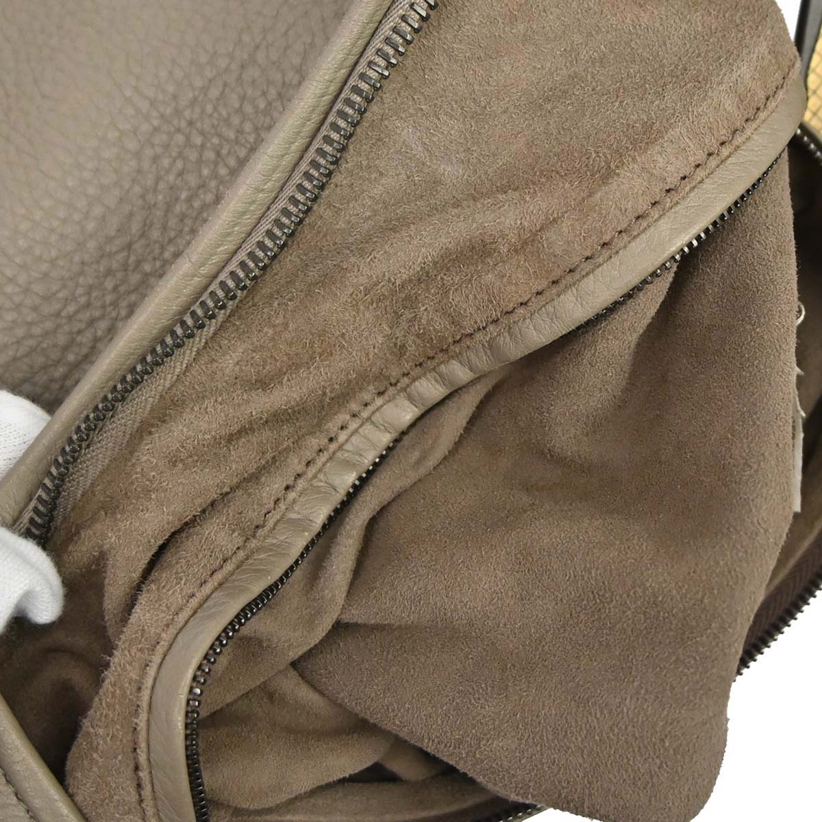 Bottega Veneta * Gray Deerskin 50th Anniversary Hobo Handbag