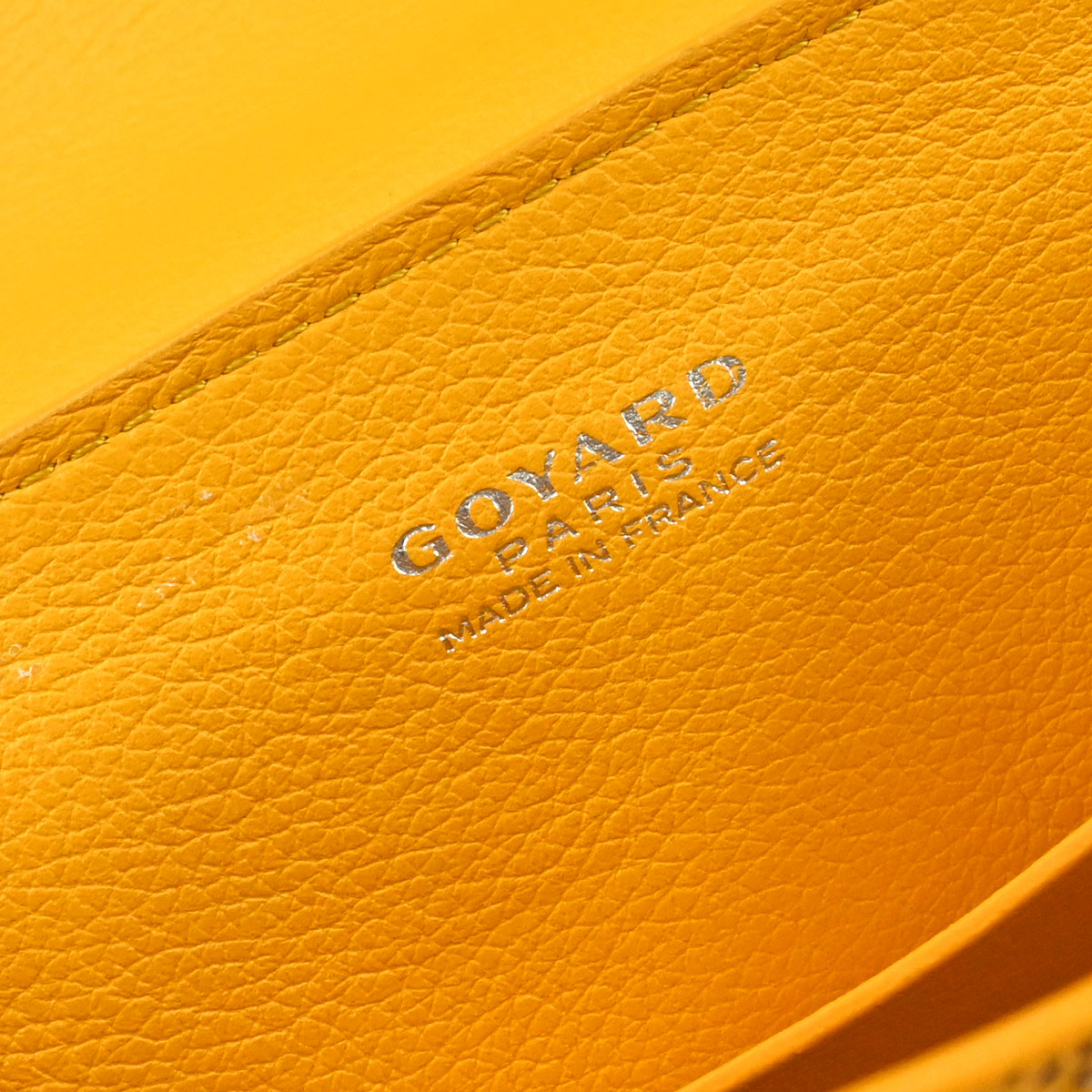 Goyard Yellow Saigon Souple Mini 2way Shoulder Handbag