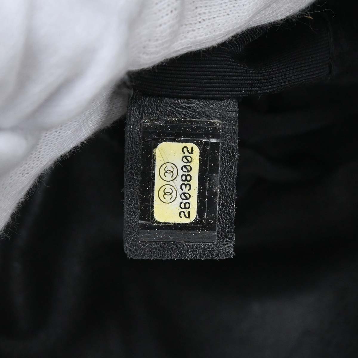 Chanel Black Lambskin Chevron Handle with Chic Bucket 2way Shoulder Handbag