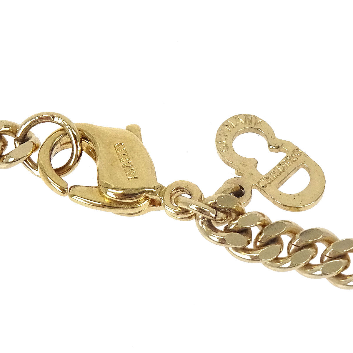 Christian Dior Chain Necklace Gold
