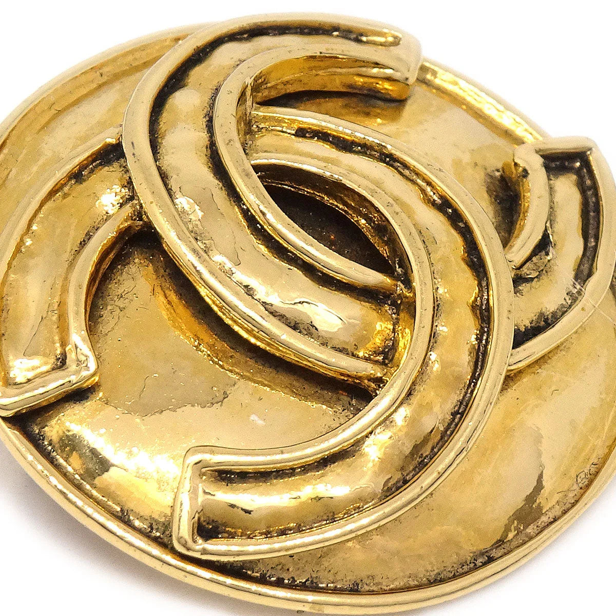 Chanel 1994 Brooch Gold