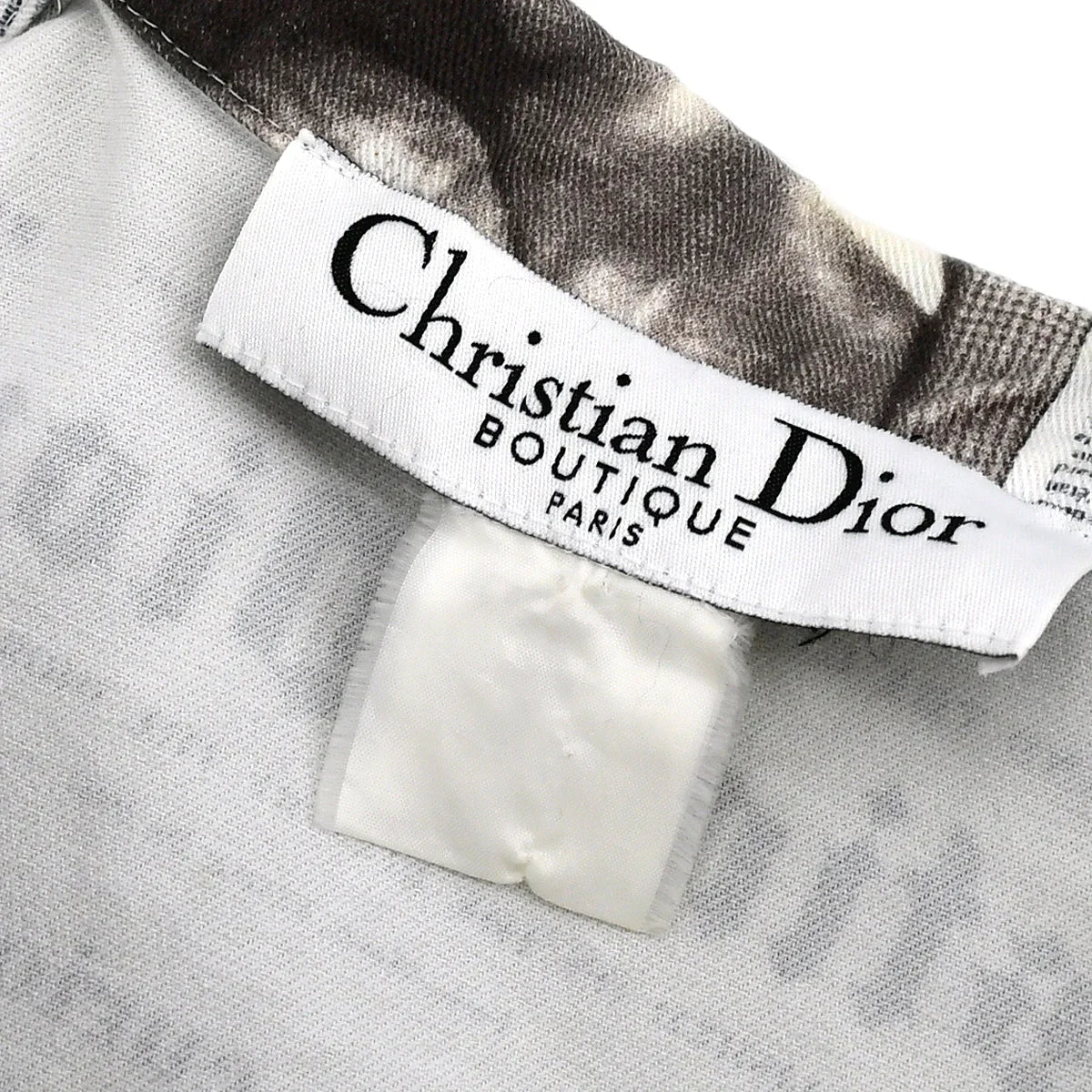 克里斯蒂安·迪奥(Christian Dior)2000报纸夹克白色