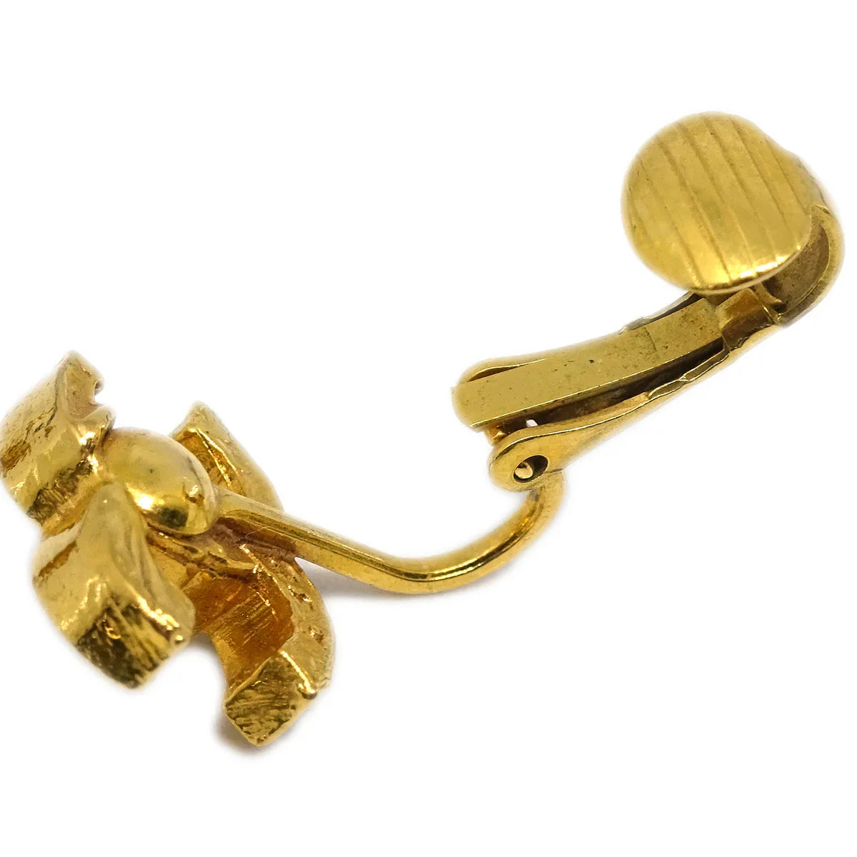 Chanel Mini CC Earrings Clip-On Gold 233