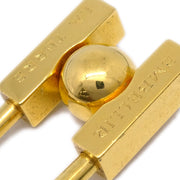 Hermes Limited to 2001 Earth Cadena Padlock Bag Charm Gold Small Good