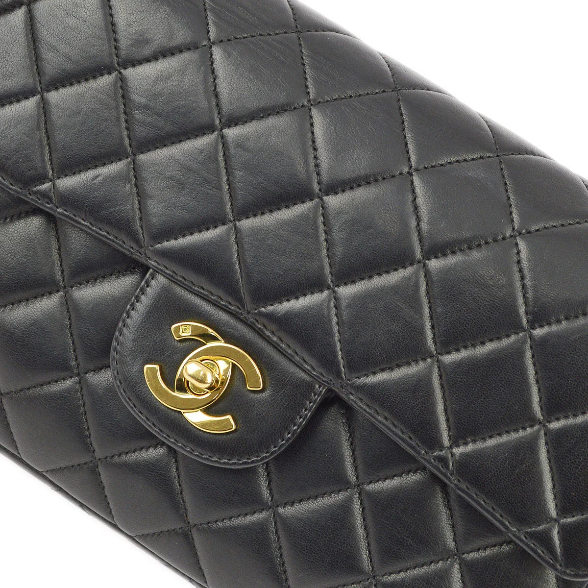 Chanel 1994-1996 Lambskin Small Double Sided Classic Flap Bag