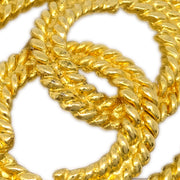 Chanel Medallion Brooch Pin Gold 28