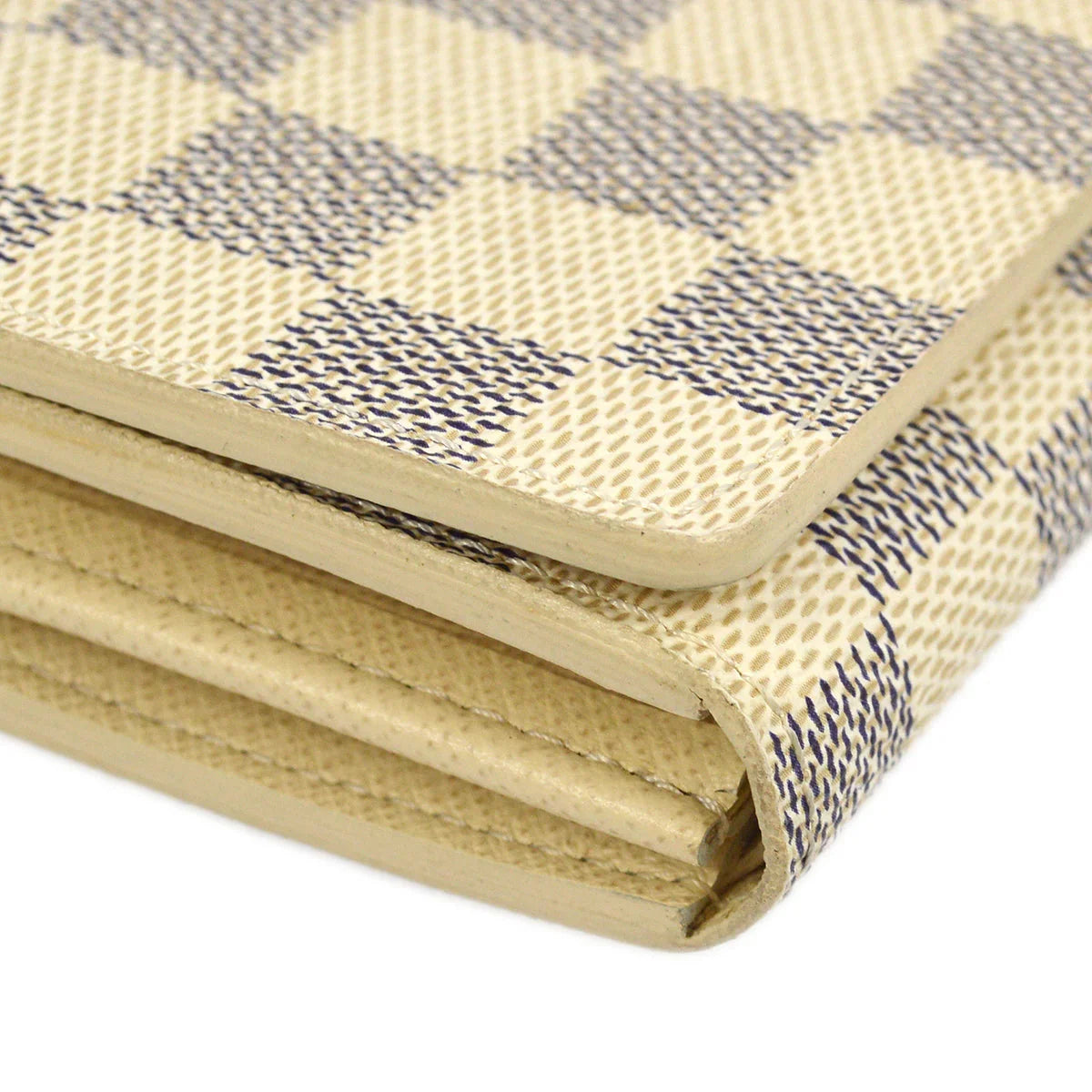 Louis Vuitton 2007 Damier Azur Portefeuille Tresol Purse Wallet N61744