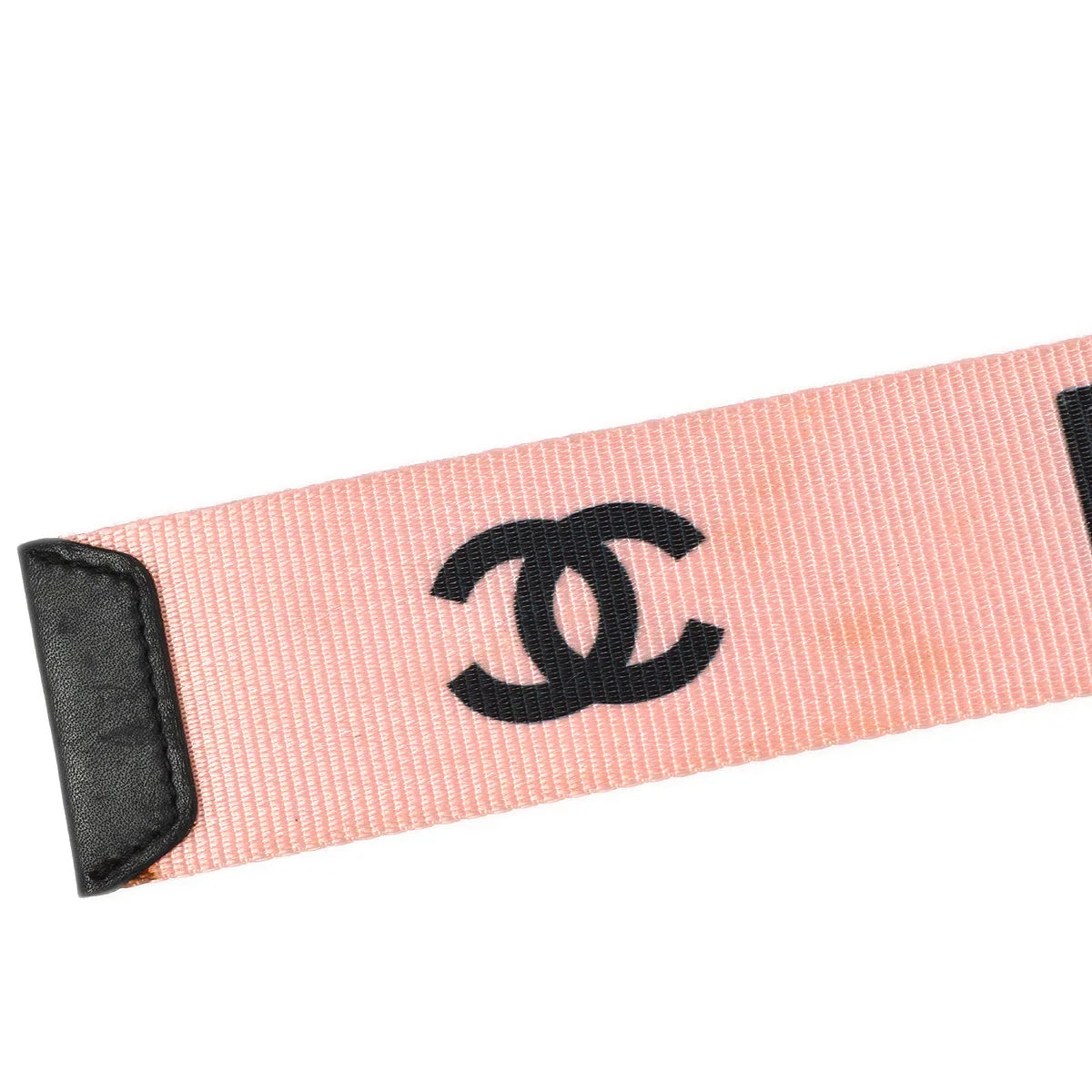 Chanel Cassette Tape Belt Pink 04P #75/30