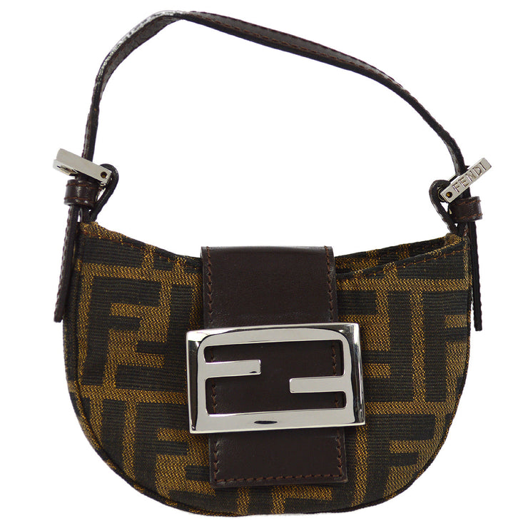 Fendi Brown Zucca Mini Handbag