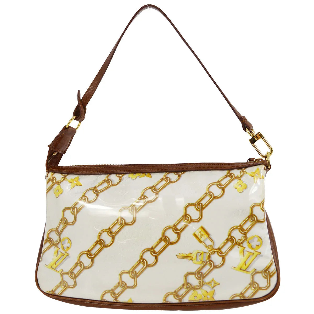 Louis Vuitton 2006 Monogram Charm Pochette Accessoires Handbag M95161