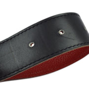 Hermes Red Courchevel Constance Reversible Belt #74R Small Good