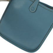 Hermes 2005 Blue Epsom Evelyne TPM Handbag