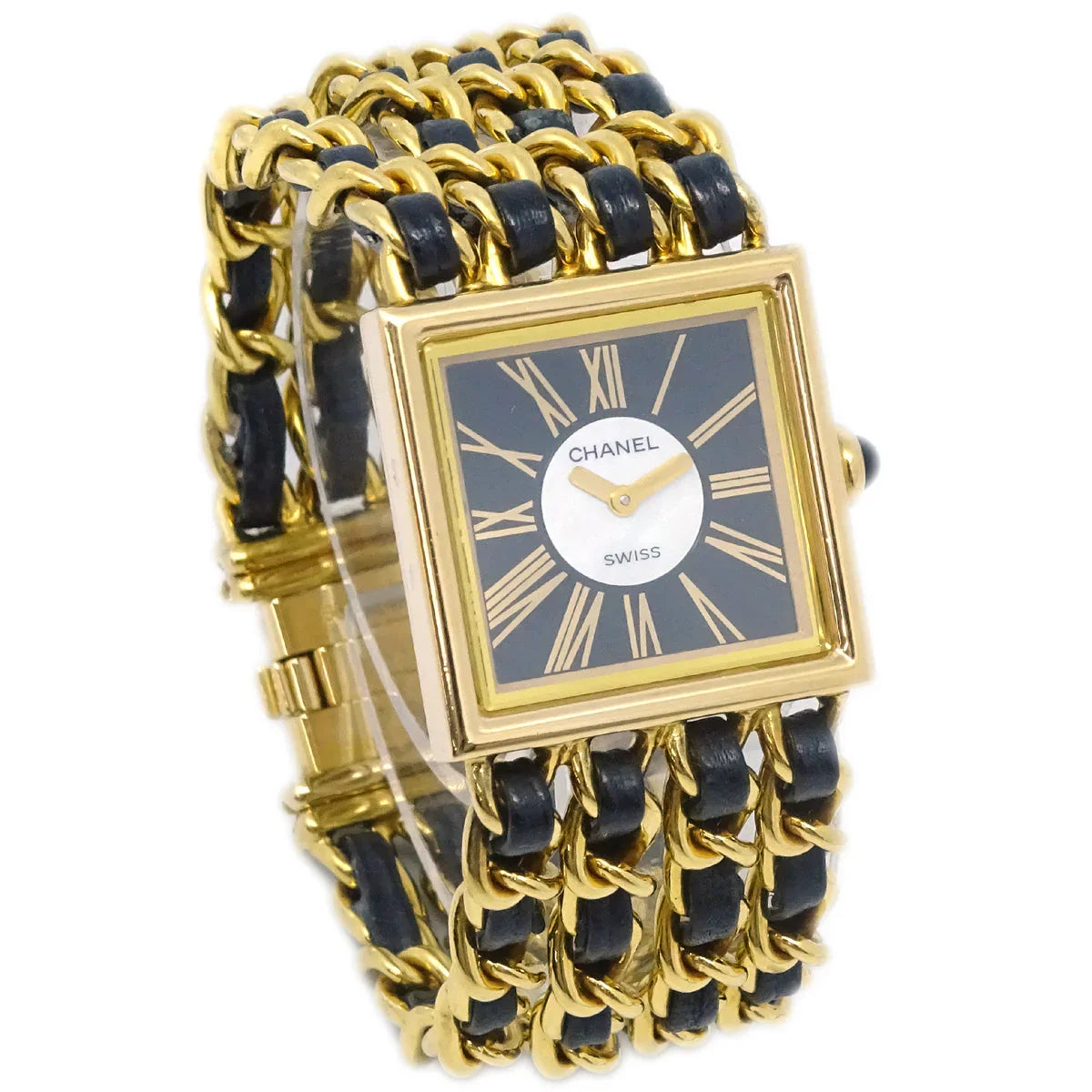 Chanel Mademoiselle Watch 18KYG #M