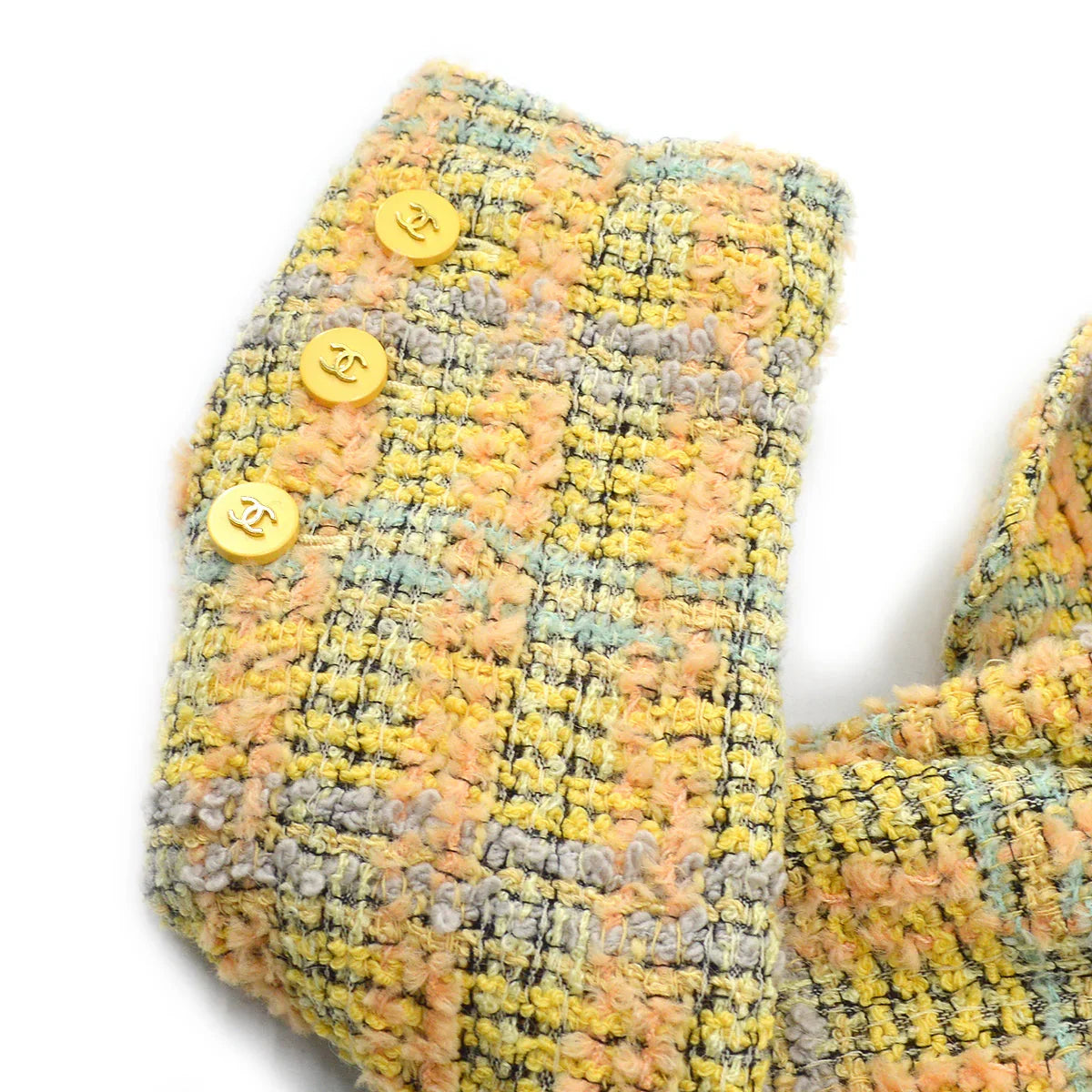 Chanel Fall 1994 single-breasted tweed jacket #36
