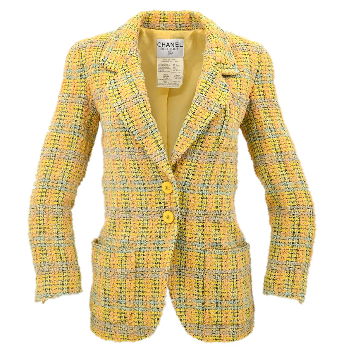 Chanel Fall 1994 Tweed Jacket #34