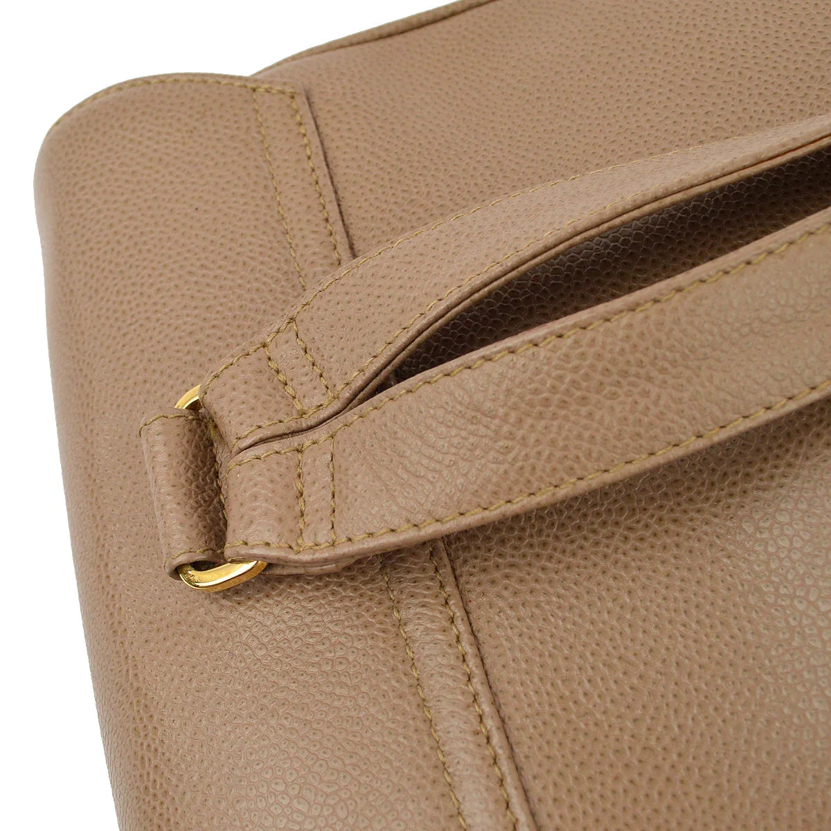 Chanel * 1996-1997 Brown Caviar Triple CC Backpack