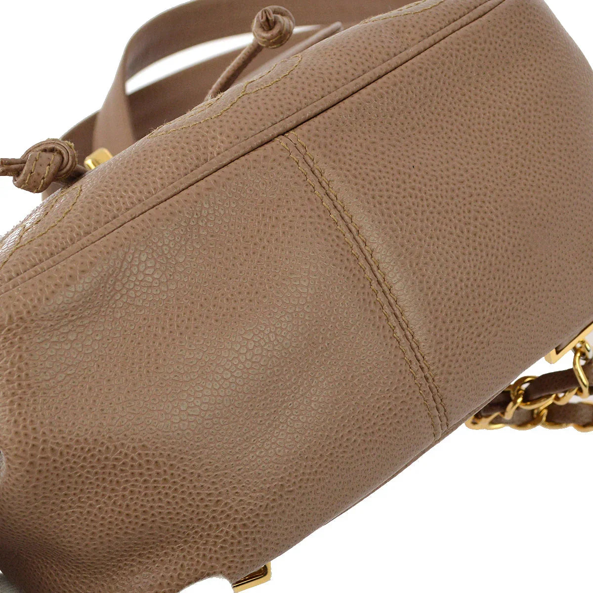Chanel * 1996-1997 Brown Caviar Triple CC Backpack