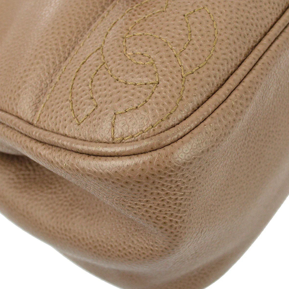 Chanel * 1996-1997 Brown Caviar Triple CC Backpack