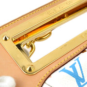 Louis Vuitton 2009 White Monogram Multicolor Judy PM Handbag M40257