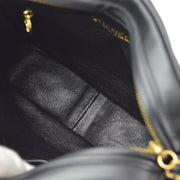 Chanel Black Lambskin Chain Shoulder Bag