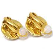 Chanel Turnlock Earrings Clip-On Gold 97A
