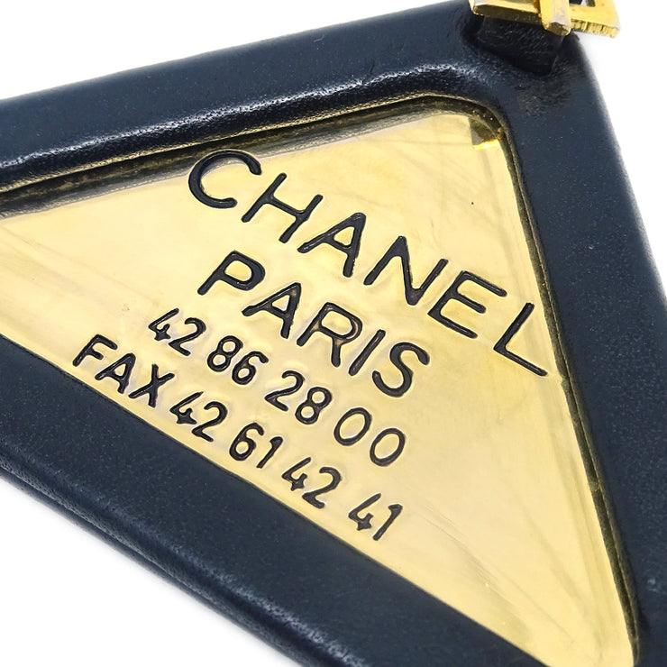 Chanel Triangle Key Holder 94P Small Good