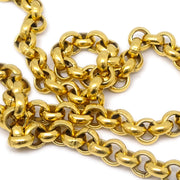 Chanel CC Chain Pendant Necklace Gold 3067