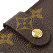 Louis Vuitton 2005 Monogram Compact Zip Wallet M61667