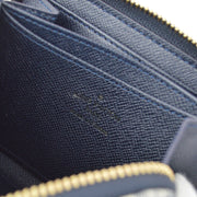 Louis Vuitton 2012 Navy Monogram Idylle Zippy Coin Purse Wallet M63004
