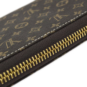 Louis Vuitton Brown Monogram Idylle Zippy Wallet M63009